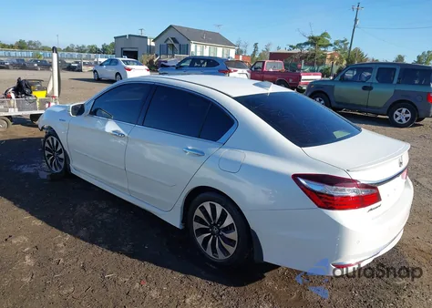 2017 Honda Accord Hybrid Touring из США, поврежденный, VIN JHMCR6F72HC024285